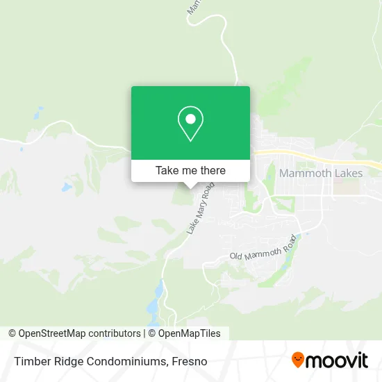 Timber Ridge Condominiums map