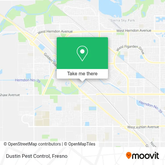Dustin Pest Control map