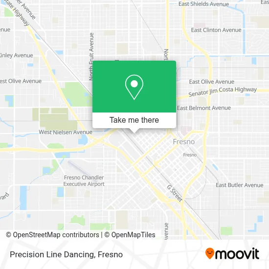 Precision Line Dancing map