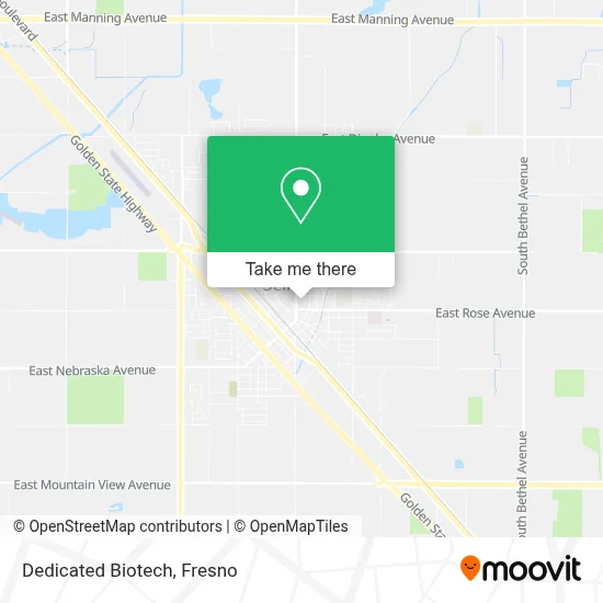 Dedicated Biotech map