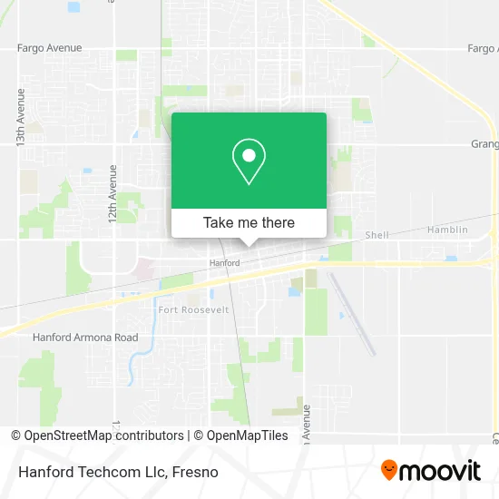 Hanford Techcom Llc map