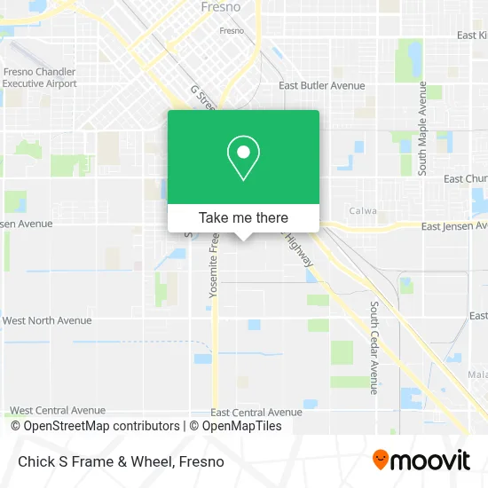 Chick S Frame & Wheel map