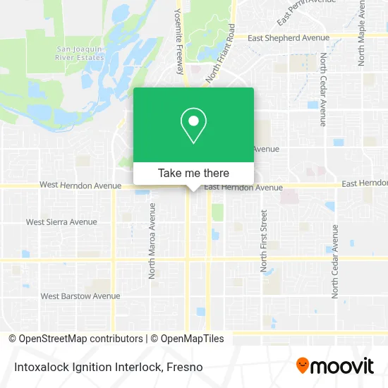 Intoxalock Ignition Interlock map