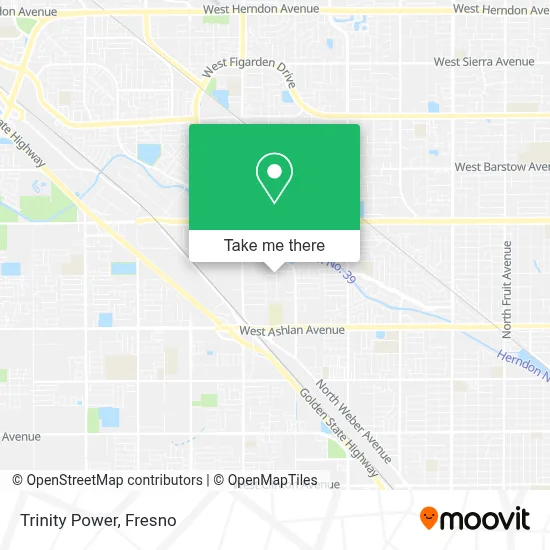 Trinity Power map