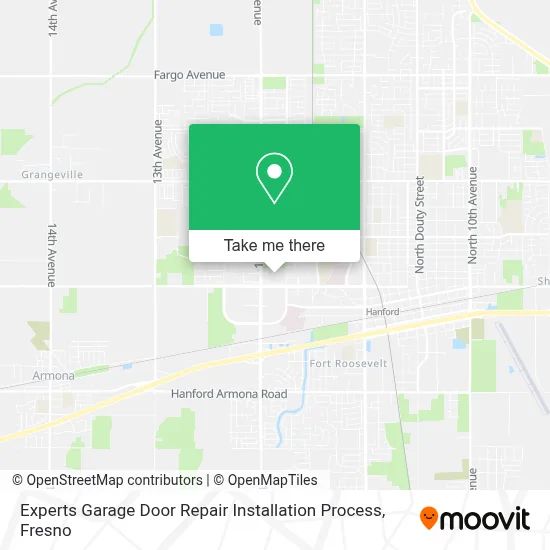 Experts Garage Door Repair Installation Process map