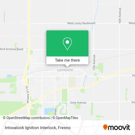 Intoxalock Ignition Interlock map