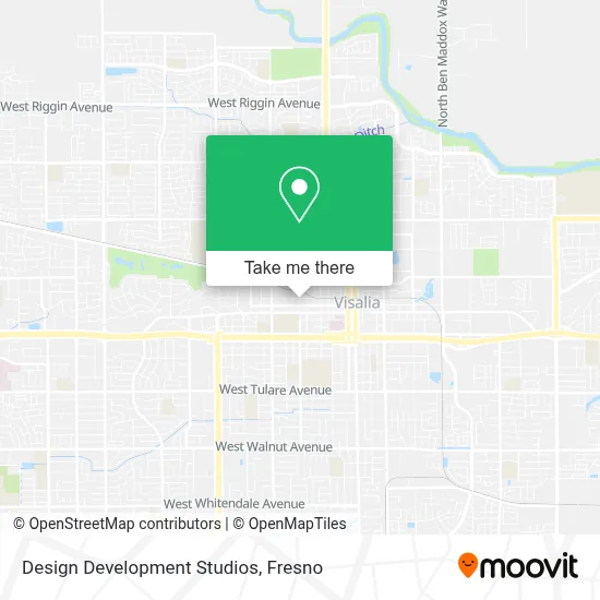 Design Development Studios map