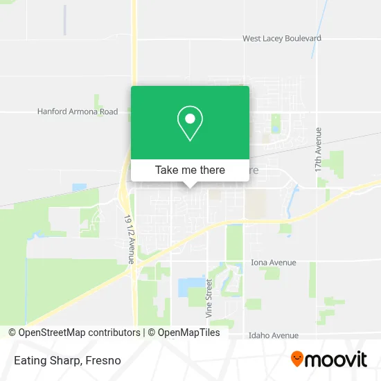 Eating Sharp map