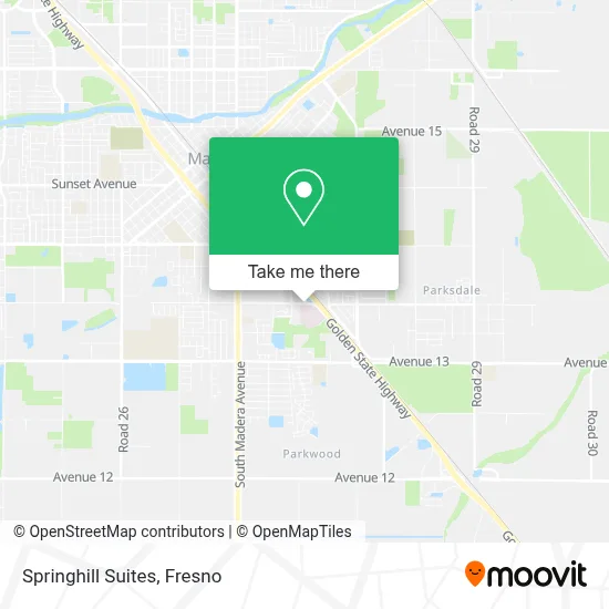 Springhill Suites map