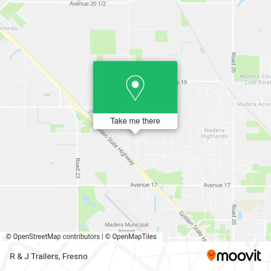 R & J Trailers map