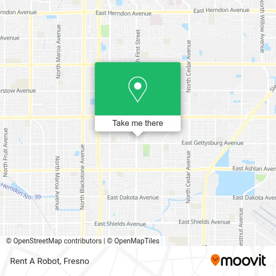 Rent A Robot map