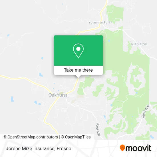 Jorene Mize Insurance map