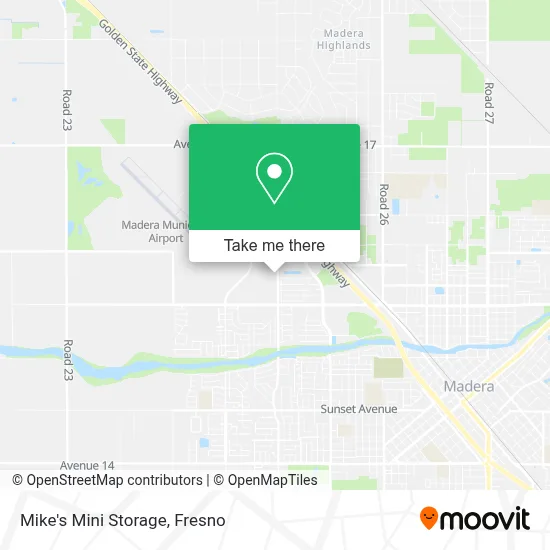 Mike's Mini Storage map