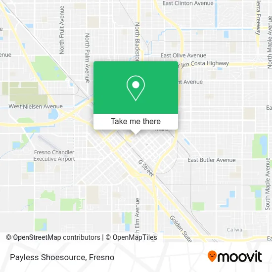 Payless Shoesource map