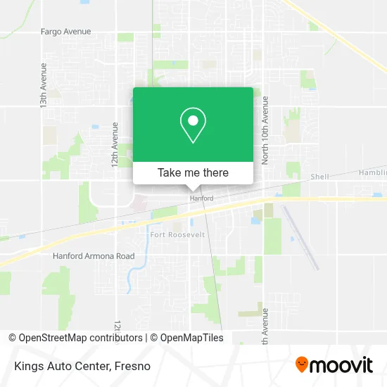 Kings Auto Center map