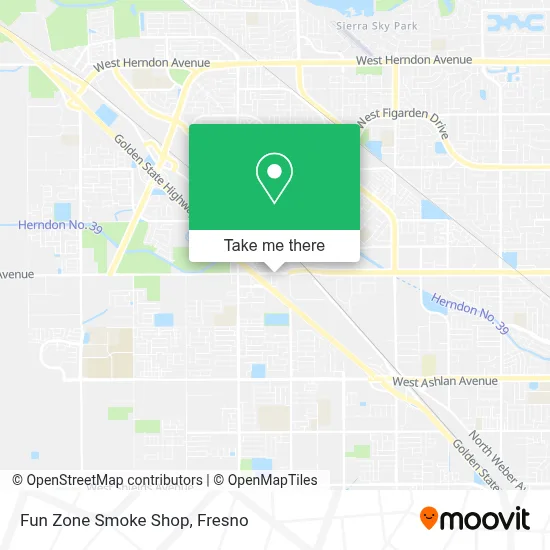 Fun Zone Smoke Shop map