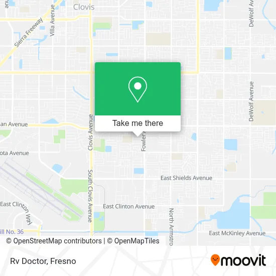 Rv Doctor map