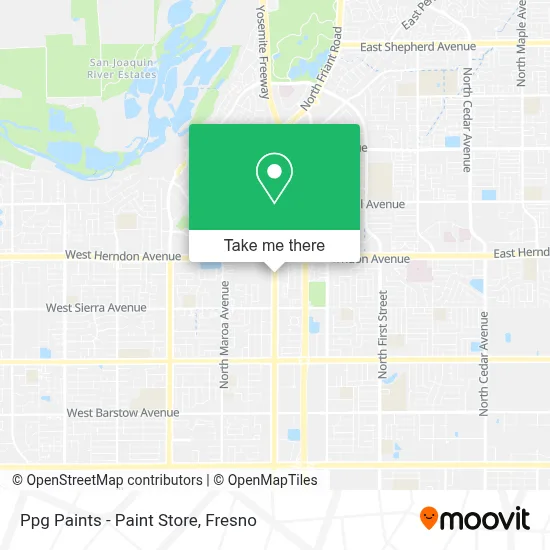 Ppg Paints - Paint Store map