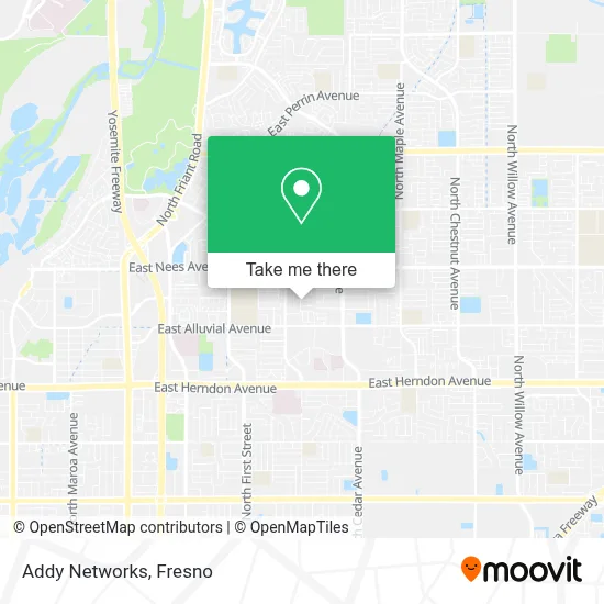 Addy Networks map