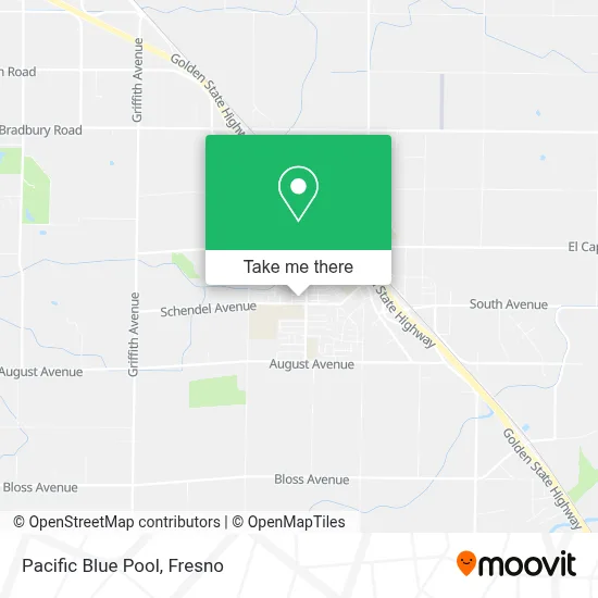 Pacific Blue Pool map