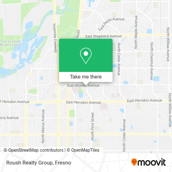 Roush Realty Group map