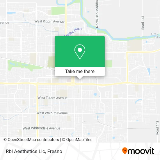 Rbl Aesthetics Llc map