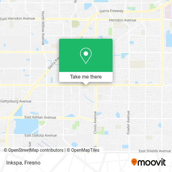 Inkspa map