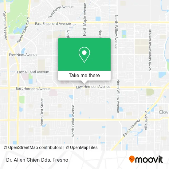 Dr. Allen Chien Dds map
