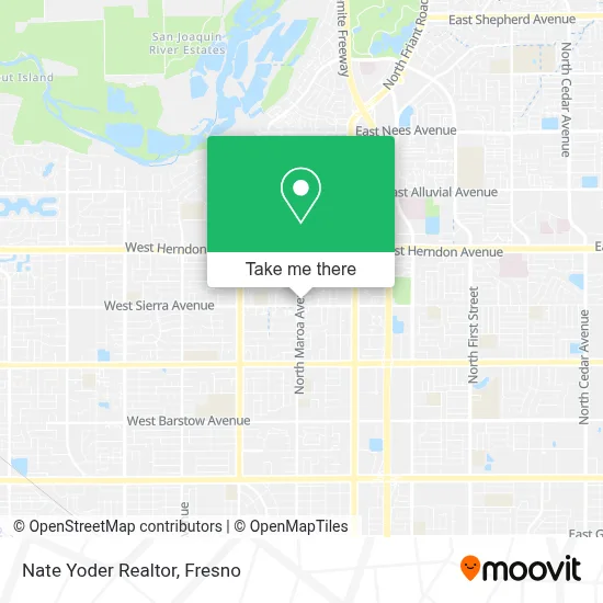 Nate Yoder Realtor map