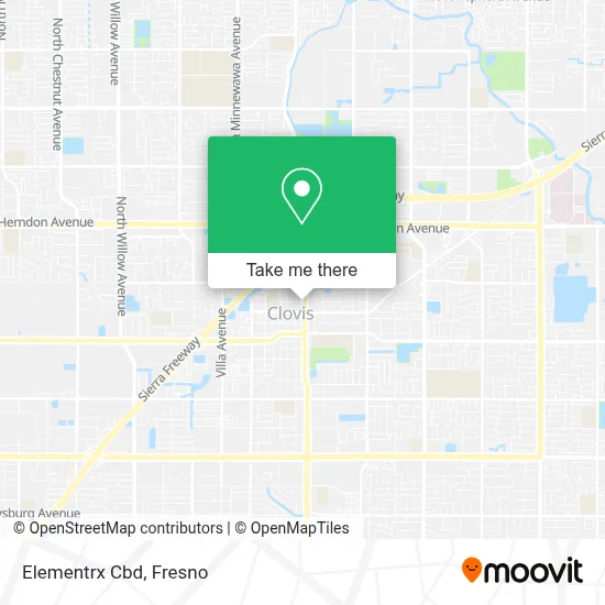 Elementrx Cbd map
