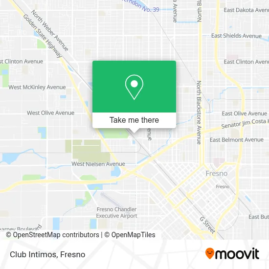 Club Intimos map