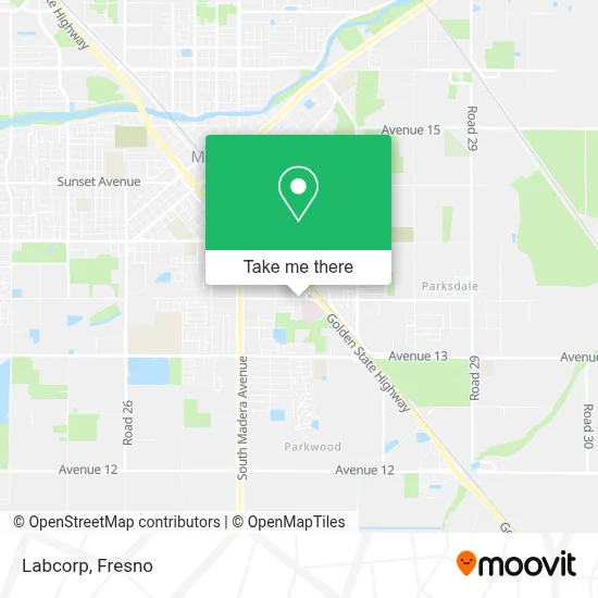 Labcorp map