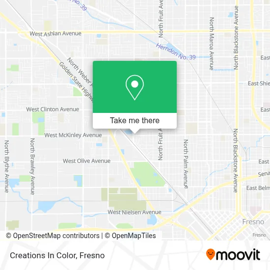 Creations In Color map
