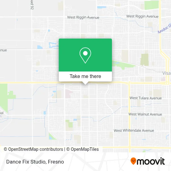 Dance Fix Studio map