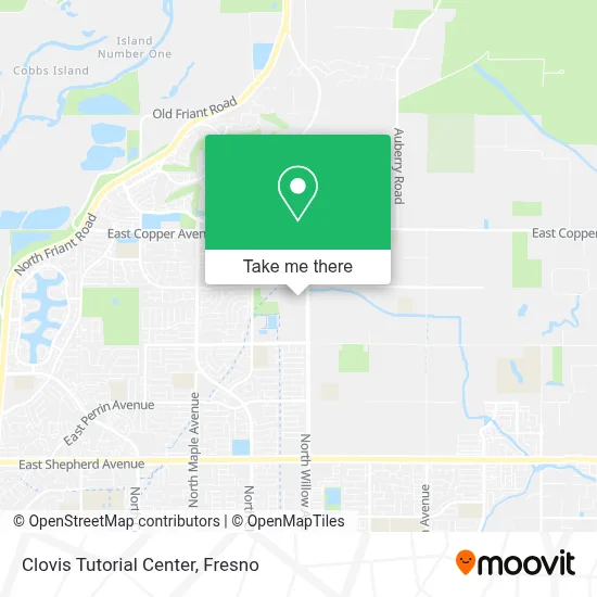 Clovis Tutorial Center map