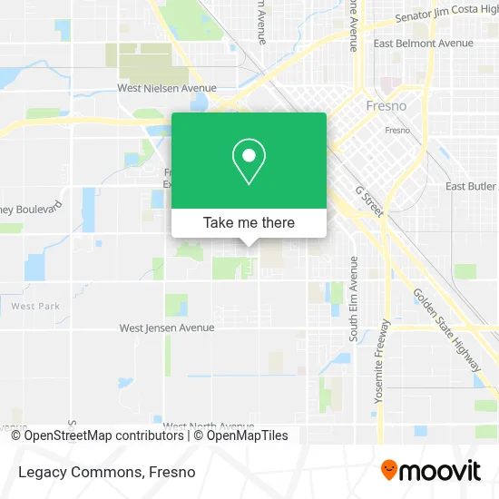 Legacy Commons map