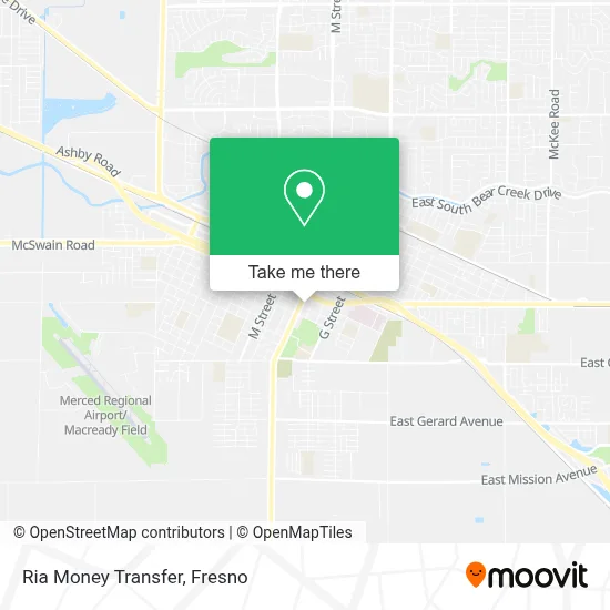 Ria Money Transfer map