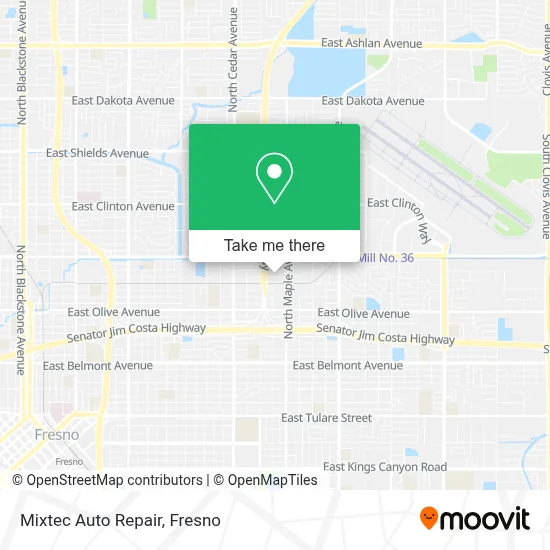 Mixtec Auto Repair map