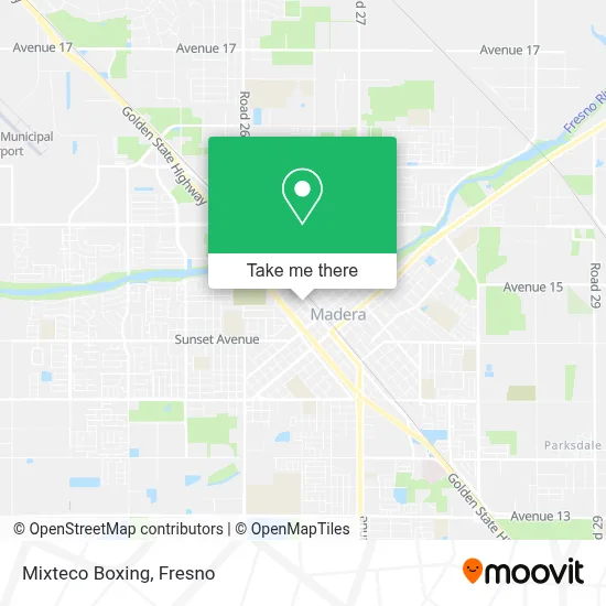 Mixteco Boxing map