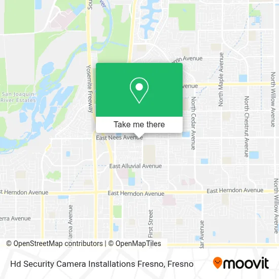 Hd Security Camera Installations Fresno map