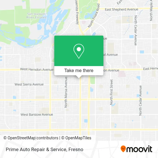 Prime Auto Repair & Service map