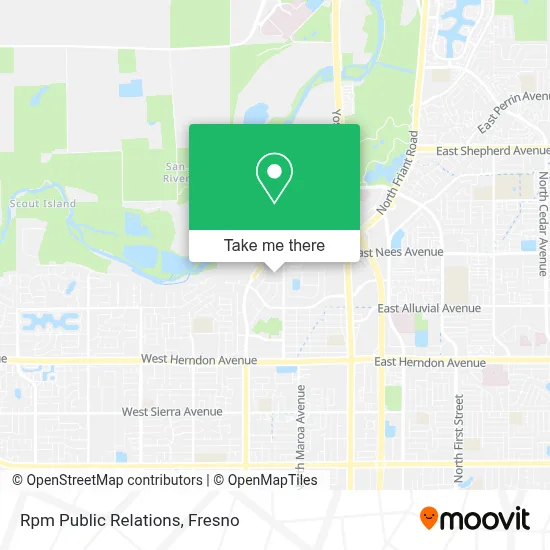 Rpm Public Relations map
