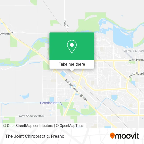 The Joint Chiropractic map