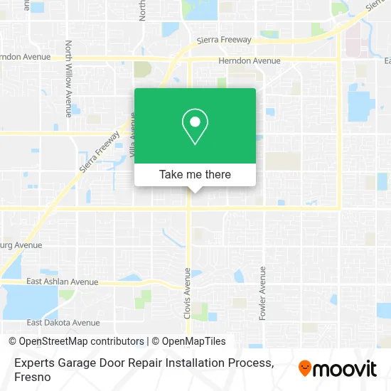 Experts Garage Door Repair Installation Process map