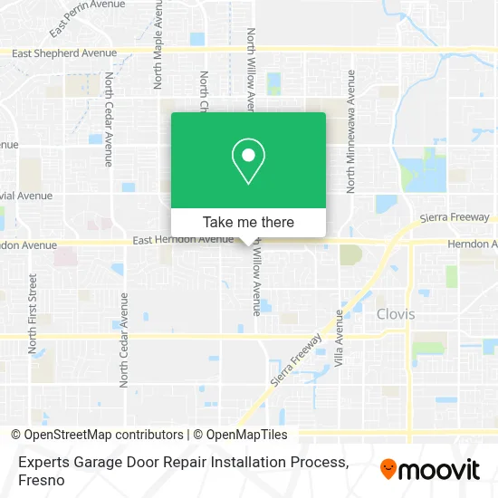 Experts Garage Door Repair Installation Process map