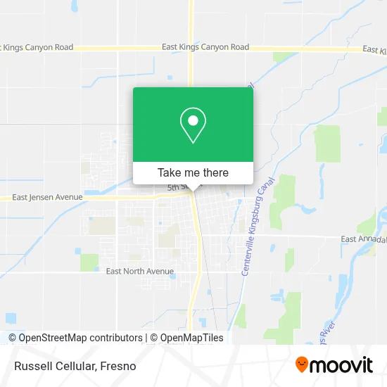 Russell Cellular map