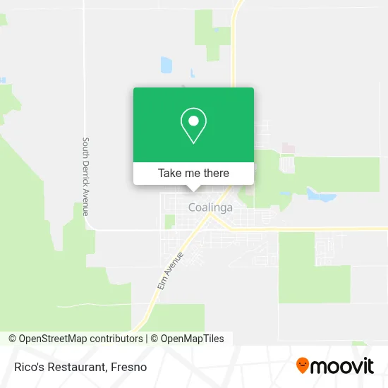 Rico's Restaurant map