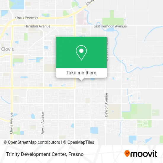Trinity Development Center map