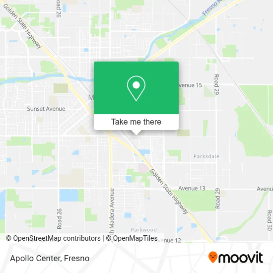 Apollo Center map