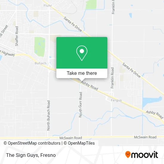 The Sign Guys map